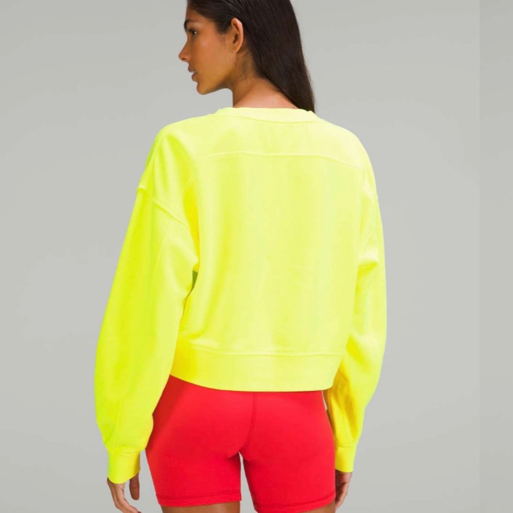 Lululemon Perfectly Oversized Cropped Crew